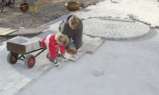 Inspiration til din nye terrasse bygogbolig Stenbelægning inspiration